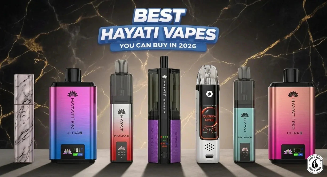 Best Hayati Vapes in 2026: Top Picks, Flavours - Full Guide