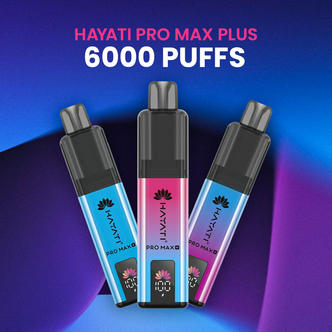 Experience Smooth Vapour with the Hayati Pro Max Plus 6000 Kit