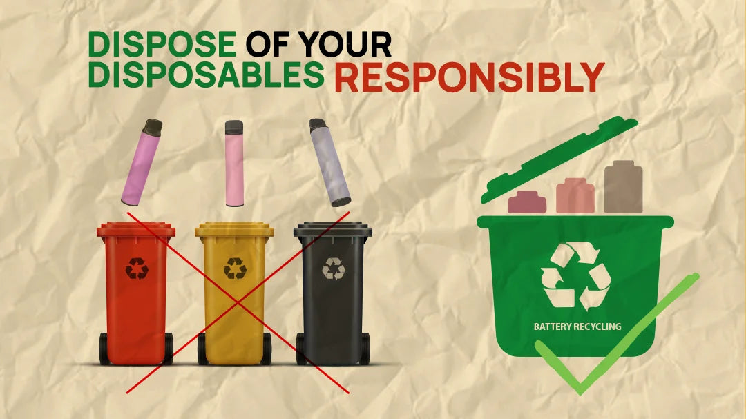How to Dispose of Disposable Vapes Responsibly: A Simple Guide for Vapers
