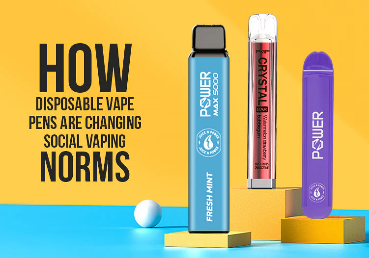 How Disposable Vape Pens are Changing Social Vaping Norms