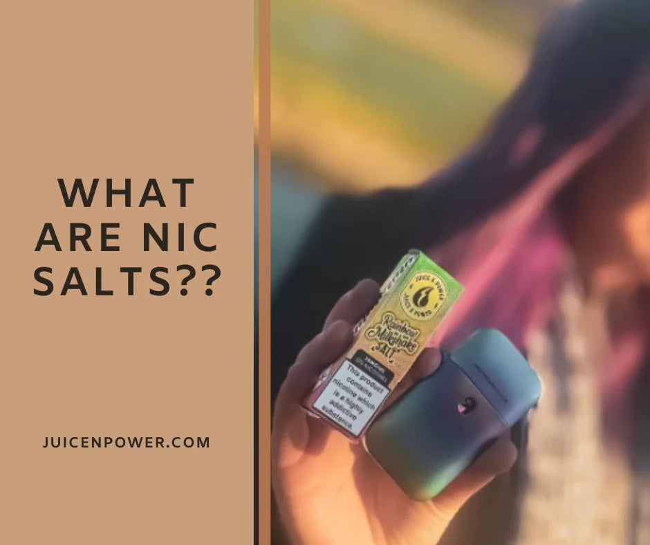 What Are Nic Salts? An Essential Guide for Vapers