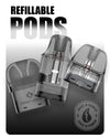 REFILLABLE PODS