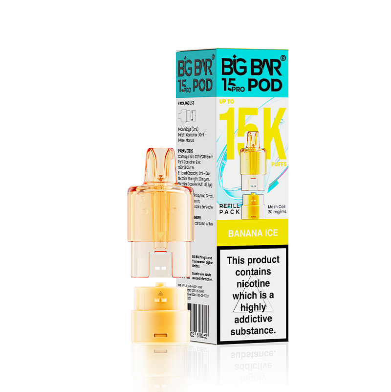 big bar disposable vape Big Bar 15000 Pro Prefilled Vape Pods