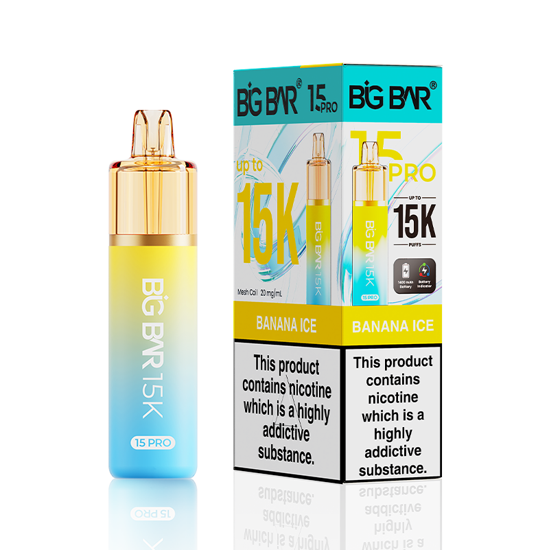 Big Bar 15000 Pro Prefilled Vape Kit Big Bar 15000 Pro Prefilled Vape Kit
