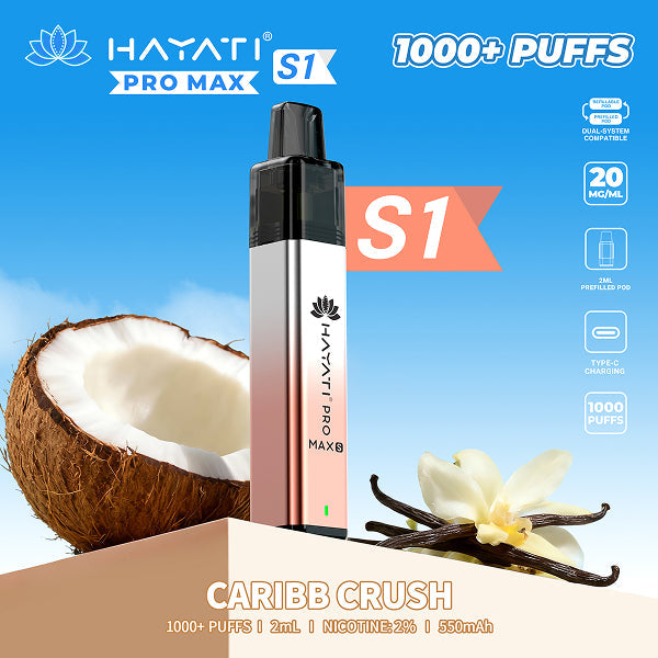Hayati Pro Max S1 Prefilled Pod Kit | Buy Now Lowest 4.99 Hayati Pro Max S1 Prefilled Pod Kit | Buy Now Lowest 4.99