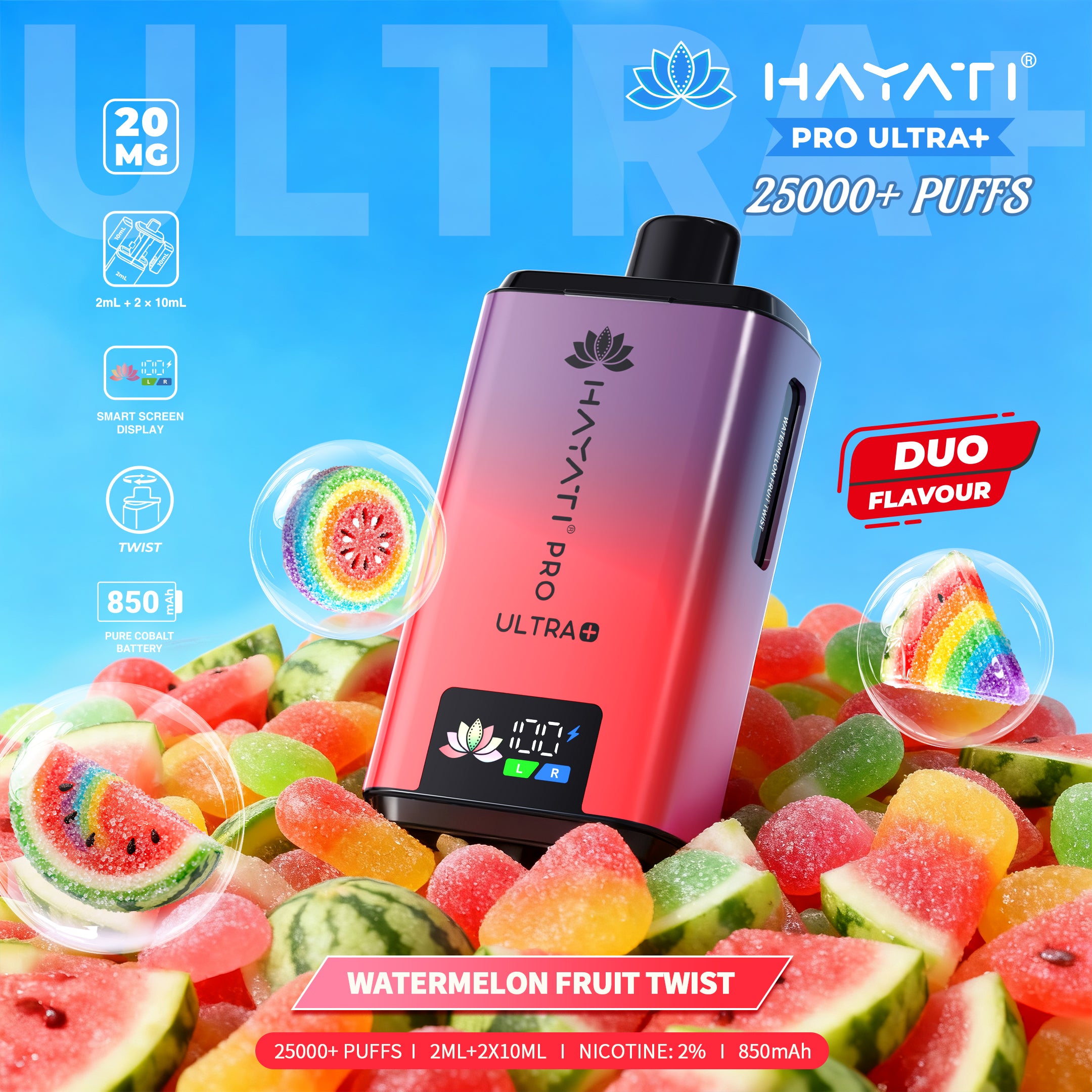 Hayati Pro Ultra Plus 25k Vape Kit Hayati Pro Ultra Plus 25k Vape Kit