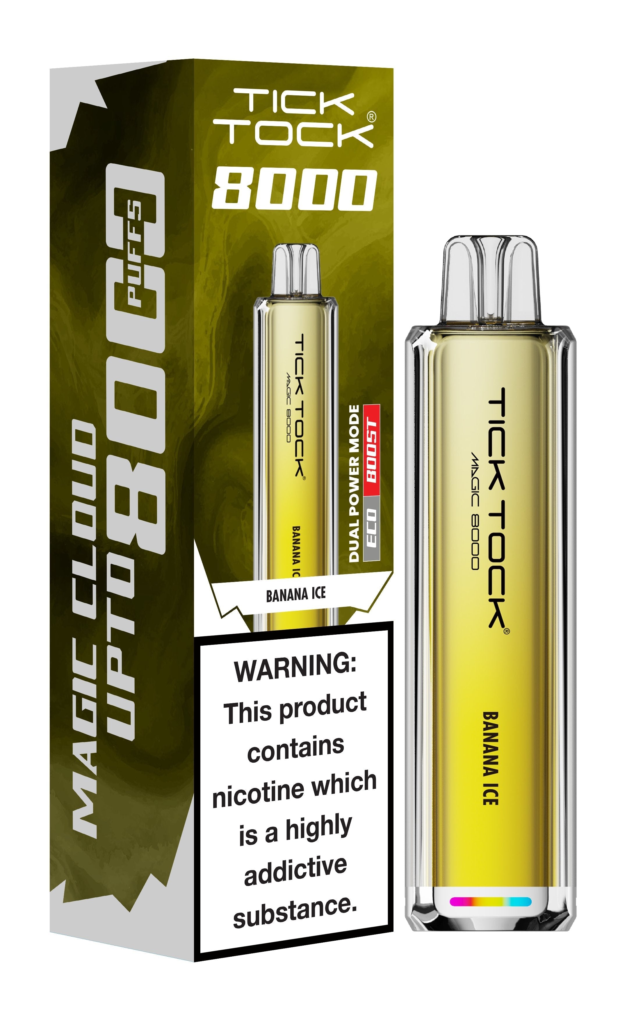 Tick Tock Magic 8000 Prefilled Vape Kit Tick Tock Magic 8000 Prefilled Vape Kit