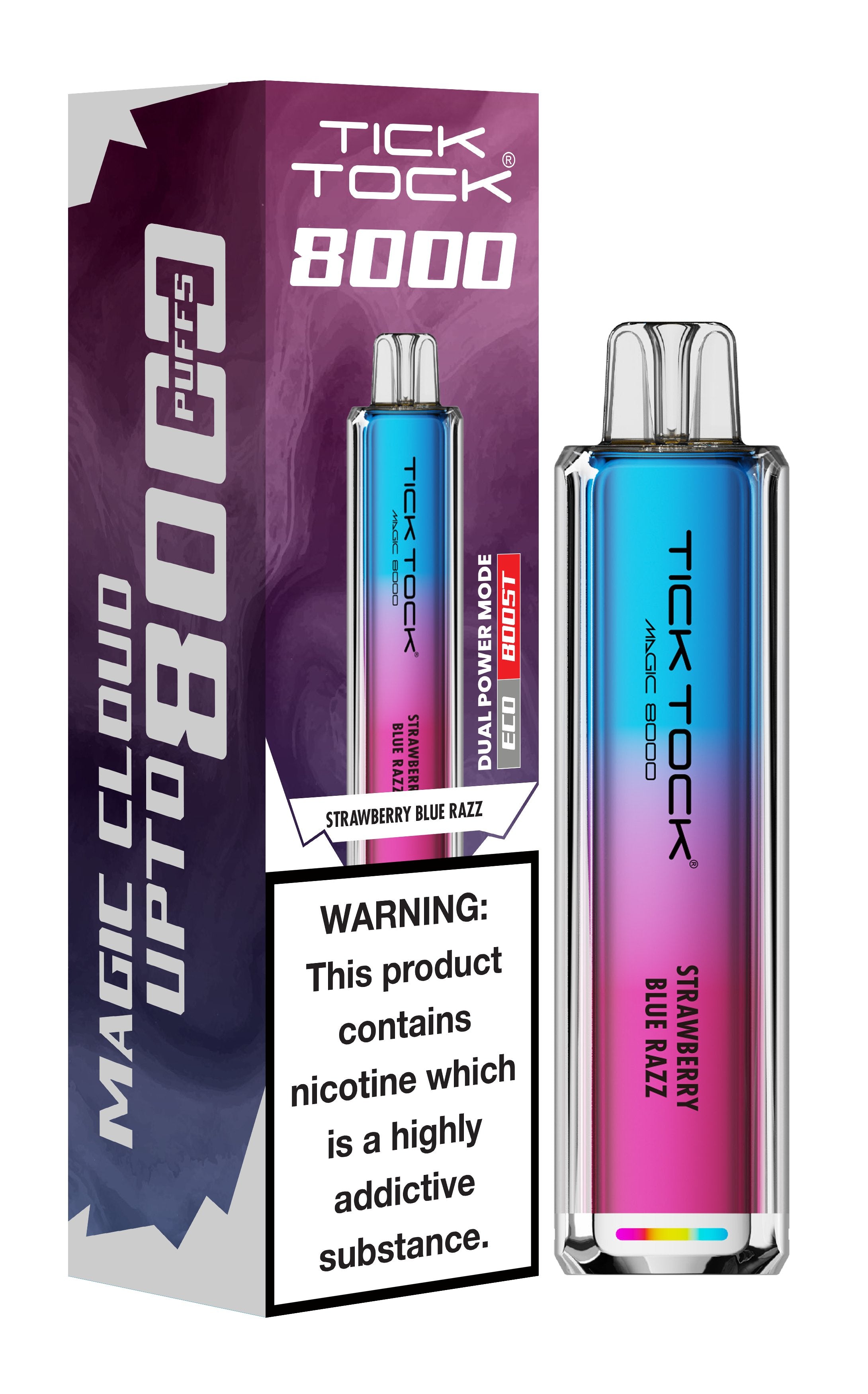 Tick Tock Magic 8000 Prefilled Vape Kit Tick Tock Magic 8000 Prefilled Vape Kit