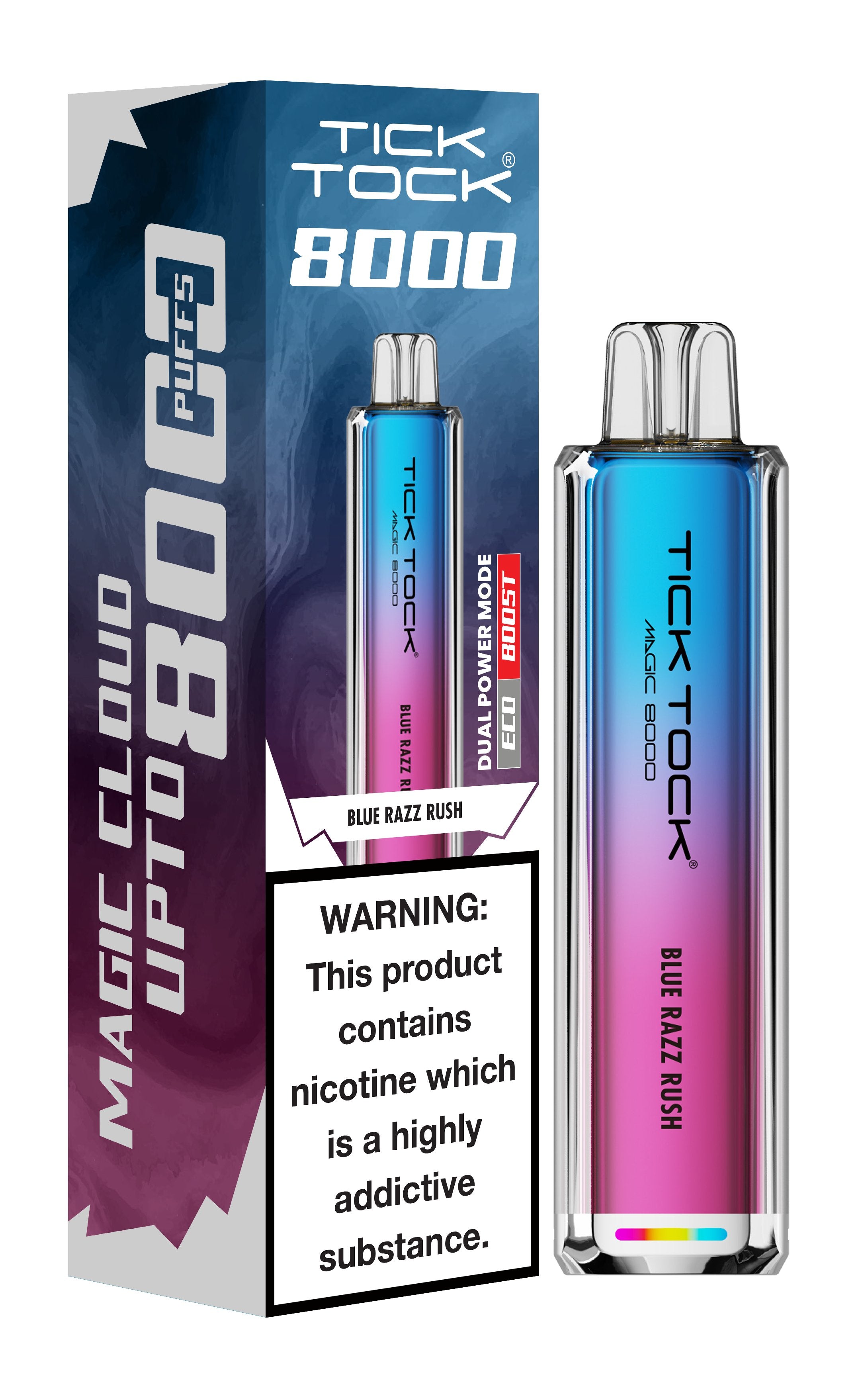Tick Tock Magic 8000 Prefilled Vape Kit Tick Tock Magic 8000 Prefilled Vape Kit
